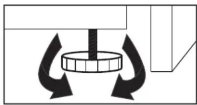 DANBY DUFM085A4WDD - LEVELING INSTRUCTIONS - 1