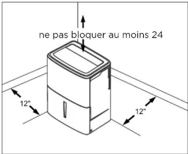 FRIGIDAIRE FFAD2233W1 - Sélection d'un emplacement - 1