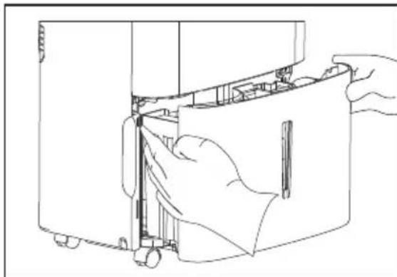 FRIGIDAIRE FFAD2233W1 - Enlever I'eau recueillie - 3