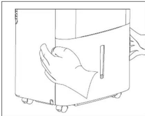 FRIGIDAIRE FFAD2233W1 - Enlever I'eau recueillie - 2