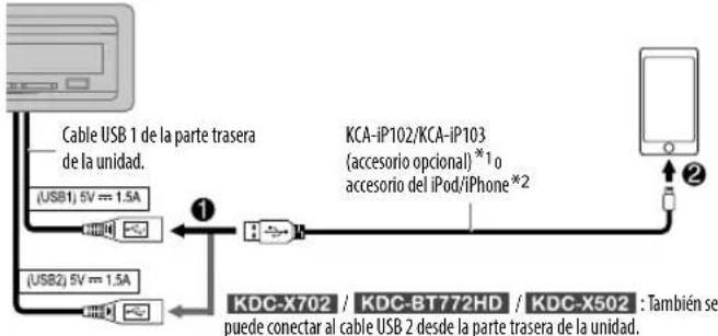 KENWOOD KMRD772BT - Comience a escuchar - 1