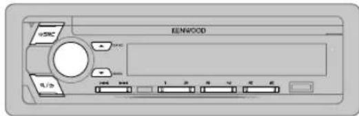 KENWOOD KMRD772BT - RADIO (para KMR-D772BT KDC-X502 KDC-BT572U - 1