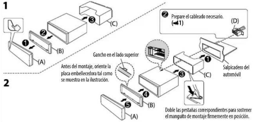 KENWOOD KMRD772BT - Procedimiento básico - 1