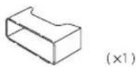 KENWOOD KMRD772BT - Liste des pièces pour l'installation - 3