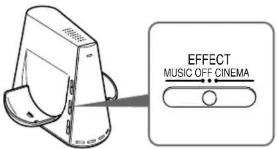 SONY MDRDS4000 - Slide a next switch to select the desired sound field. - 1