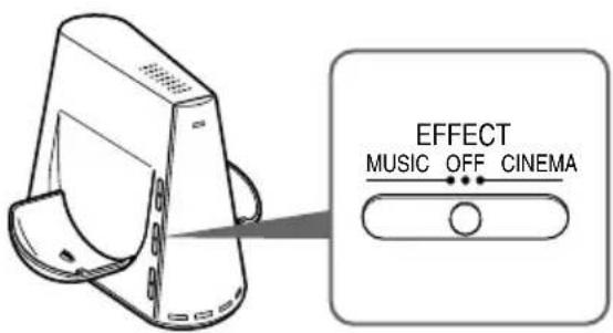 SONY MDRDS4000 - EFFECT 스위치 - 1