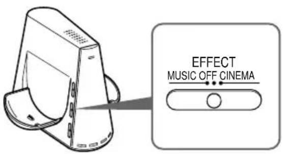 SONY MDRDS4000 - Selector EFFECT - 1