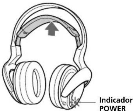 SONY MDRDS4000 - Comprobación de la energía restante de las pilas - 1