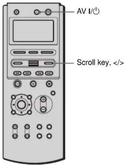 SONY AVDC70ES - Controlling cable tuners with the remote - 1