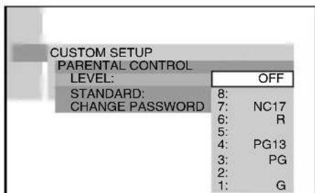 SONY AVDC70ES - To enter a 4-digit password by using the Scroll key and < / > - 7
