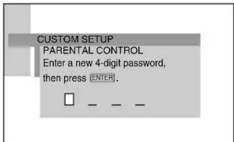 SONY AVDC70ES - To enter a 4-digit password by using the Scroll key and < / > - 3