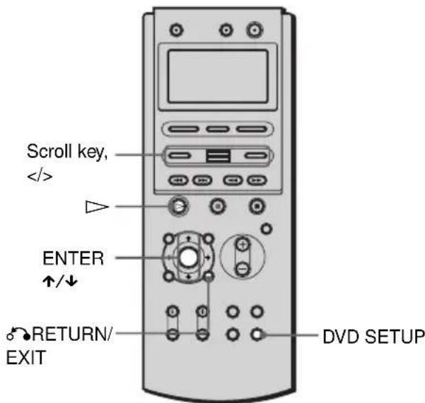 SONY AVDC70ES - Limiting playback for children (Parental Control) DVD - 1