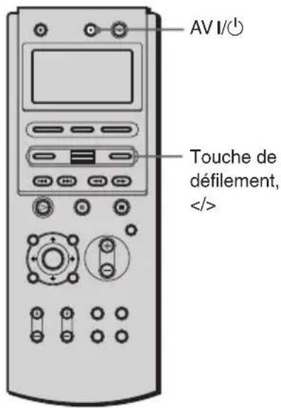 SONY AVDC70ES - Commande d'un récepteur numérique à l'aide de la télécommande - 1