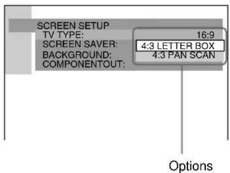 SONY AVDC70ES - In stop mode, press DVD SETUP. - 3