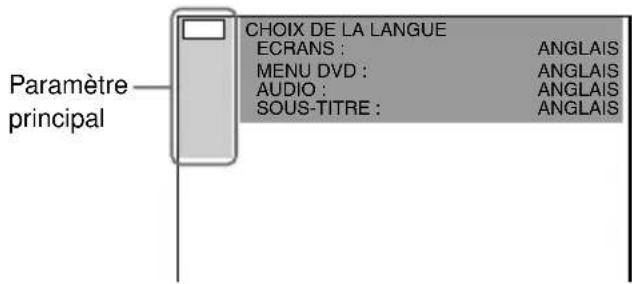 SONY AVDC70ES - En mode d'arrêt, appuyez sur DVD SETUP. - 1