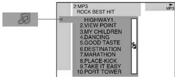 SONY AVDC70ES - Select (TRACK) using / and press ENTER. - 1