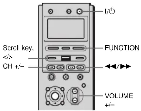 SONY AVDC70ES - Listening to the Radio - 1