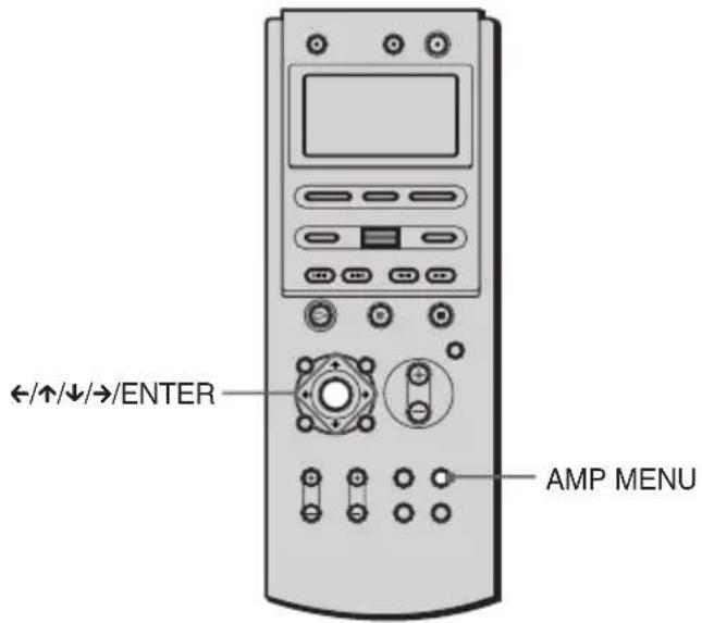 SONY AVDC70ES - Spcification des parametes des enceintes - 1