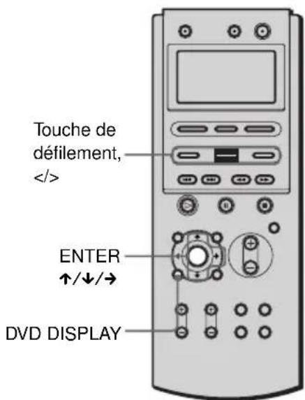 SONY AVDC70ES - Recherche d'un titre/ chapitre/plage/index/ album - 4
