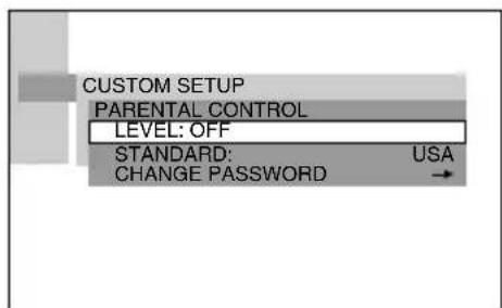 SONY AVDC70ES - To enter a 4-digit password by using the Scroll key and < / > - 5