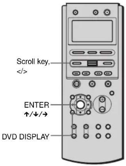 SONY AVDC70ES - Searching for a Title/ Chapter/Track/Index/ Album - 1