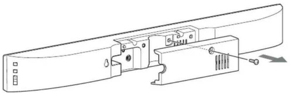 SONY SA32SE1 - Réalisation des branchements avec la barre de son - 1