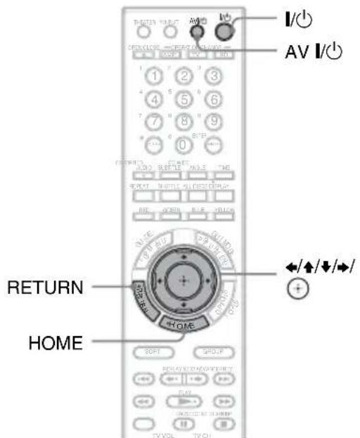 SONY BDPCX960 - Lors de la première mise sous tension - 1
