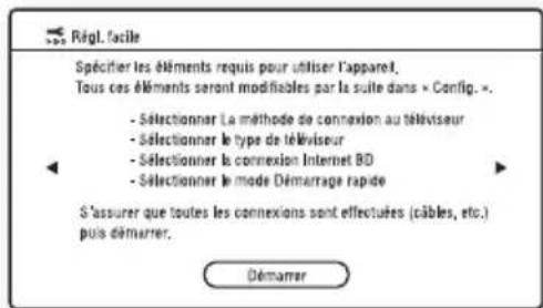 SONY BDPCX960 - Lors de la première mise sous tension - 3