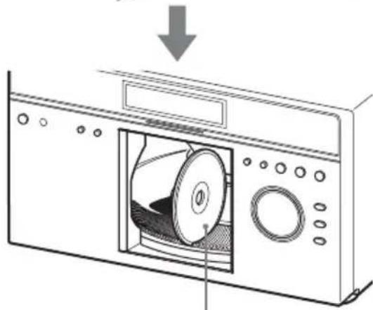 SONY BDPCX960 - Insert a disc with the label side facing right. - 2