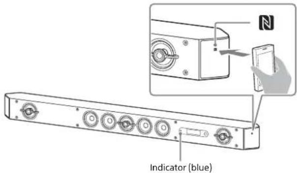 SONY HTST9 - Connecting to a BLUETOOTH Device by One-touch Function (NFC) - 1