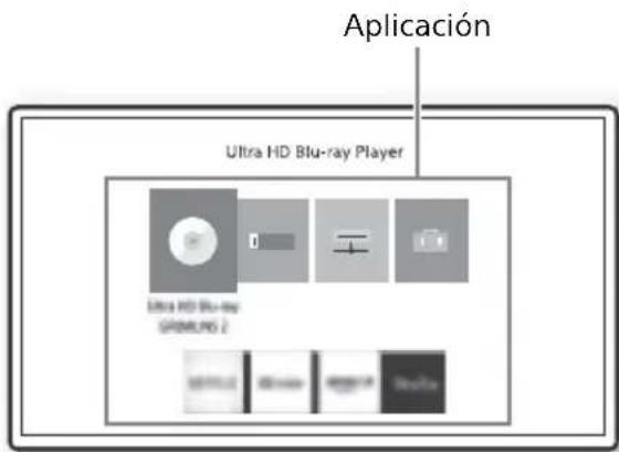 SONY UBPX1100ES - Visualización de la pantalla de inicio - 1