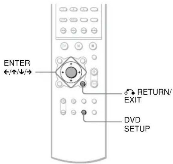SONY AVDS500ES - How to use the Setup Display - 1