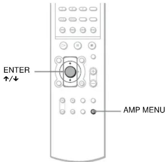 SONY AVDS500ES - Changing the Speaker Impedance Value - 1