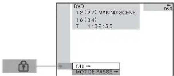 SONY AVDS500ES - Verrouillage parental personnelise - 2