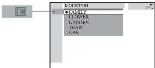 SONY AVDS500ES - Selecting an album and file - 2