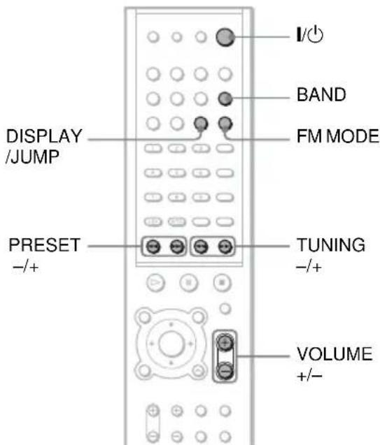 SONY AVDS500ES - Listening to the Radio - 1