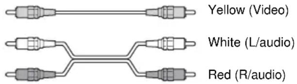 SONY AVDS500ES - Audio/Video cords (not supplied) - 1
