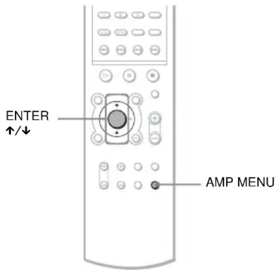 SONY AVDS500ES - Modification de la valeur d'impédance des enceintes - 1