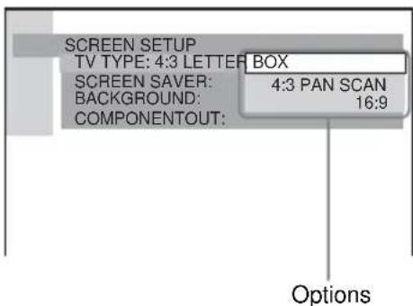SONY AVDS500ES - Select an item using / , then press ENTER or . - 1