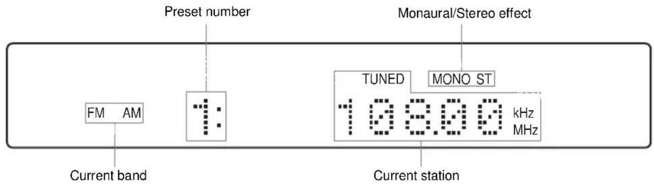SONY AVDS500ES - When listening to the radio - 1