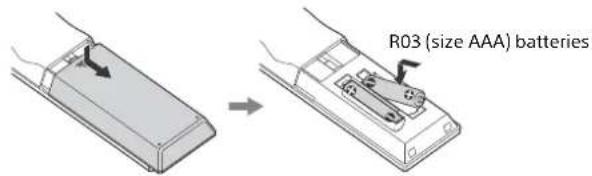 SONY STRZA3100ES - Preparation 1: Preparing the receiver and the remote control - 1