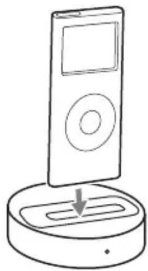 SONY DAVHDX279W - To put the iPod into the unit's connector - 2