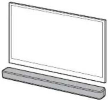 SONY HTS100F - Mounting the Bar Speaker on a Wall - 1