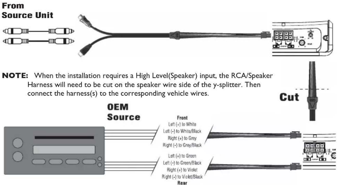 Rockford Fosgate Power TMS6RG - WIRING THE SYSTEM - 3