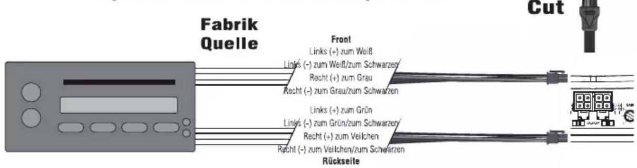 Rockford Fosgate Power TMS6SG - VERKABELUNG DES SYSTEMS - 6