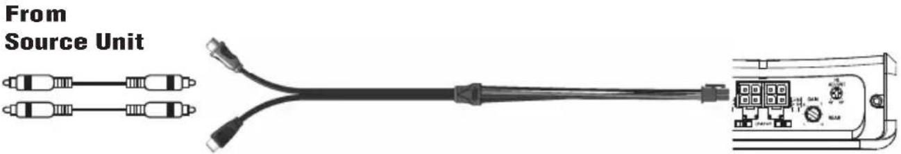 Rockford Fosgate Power TMS65 - CABLAGGIO DEL SISTEMA - 6