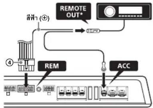 SONY XMGS6DSP - เมื่อสวิตช์กุญแจรถยนต์ของท่านไม่มีตำแหน่ง ACC - 1