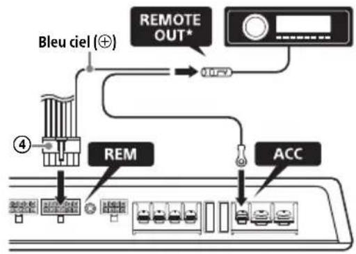 SONY XMGS6DSP - Si le contact de votre voiture ne comporte pas de position ACC - 1