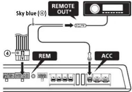 SONY XMGS6DSP - When your car's ignition has no ACC position - 1