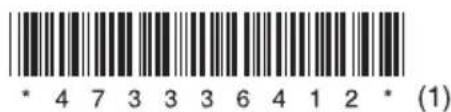 * 4 7 3 3 3 6 4 1 2 * (1)